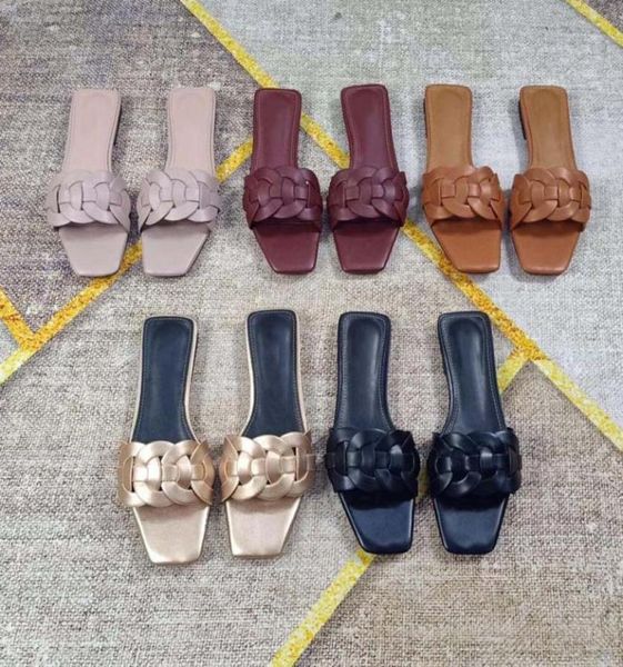 

women summer rubber sandals beach slide fashion scuffs slippers indoor shoes size eur 3540 with box 369485470, Black