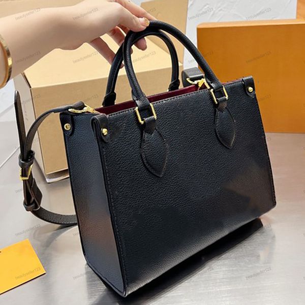 

Luxurys Designers Bags Women Totes shoulder bag Alphabet Flower design Large capacity Messenger bags Classic Style handbag Lady handbags purse wallet, Black