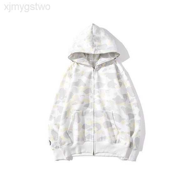 

shark mens designer hoodies men women ape stylist jacket hoodie hoody camouflage print sweatshirts hip hop style camouflage 3fz71, Black