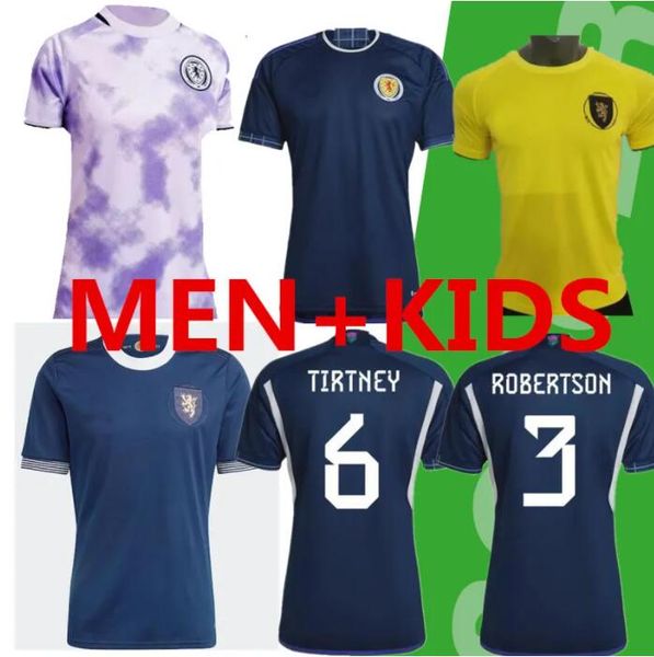 

2023 scotland soccer jerseys 150th anniversary special edition scottish mcginn mctominay andy robertson fraser adams mcginn football shirt u, Black;yellow