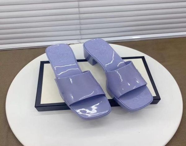 

2020 men and women el slippers indoor shoes snake print slide summer fashion wide flat sandals slipper with box s1716481, Black