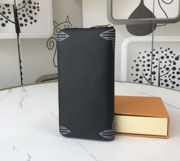

designer zippy wallets luxury mens women purses stripe flower letter credit card holders fashion zipper long slim money clutch bags with box, Red;black