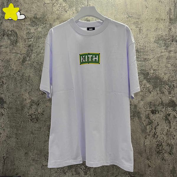 

men's t-shirts 2023 hip hop classic box ki tee men women 1 1 ki billiards t-shirt bla apricot white, White;black