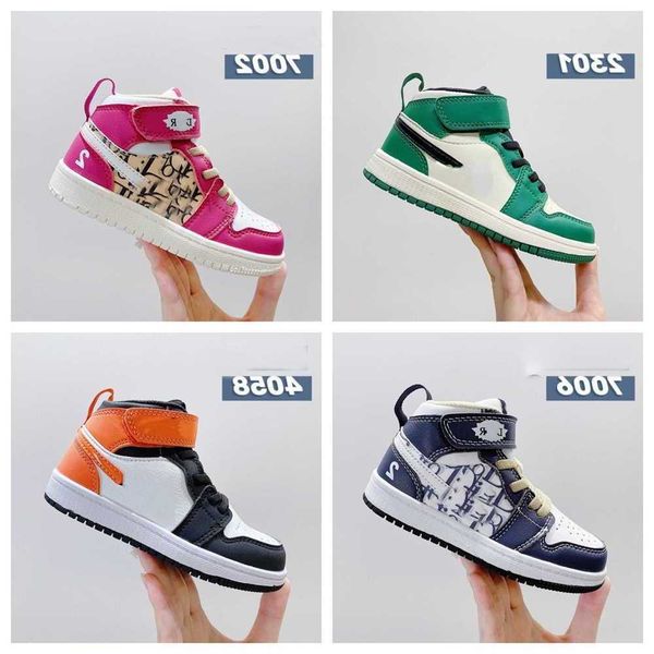 

2023 kids shoes chunky dunks mid retro kid toddler designer sneakers black children kid shoe youth baby boys girls infants sports trainers o