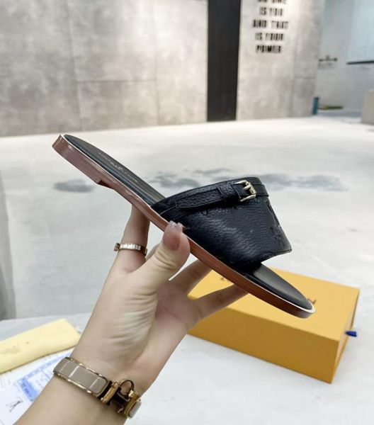 

women slippers summer rubber sandals beach sliders scuffs indoor shoes designer canvas cross woven outdoor peep toe woody casual s3623616, Black