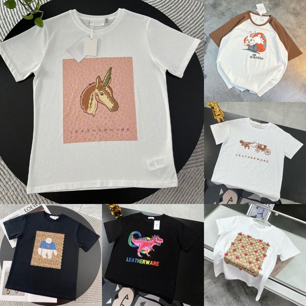 

men's t-shirts t-shirts italy brands t plush bear letter fashion durable quality coach designer black white womans clothing pure cotton, White;black