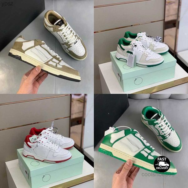 

2023 men's designer casual shoes off l white leather retro sneakers ow 80s running ladies shoe 35-45, Black