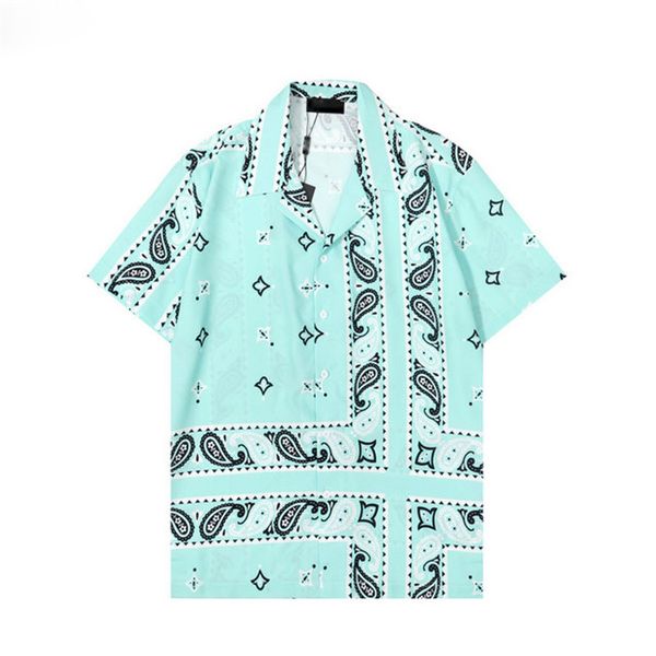 

men designer shirts summer shoort sleeve casual shirts fashion loose polos beach style breathable tshirts tees clothing#43, White;black