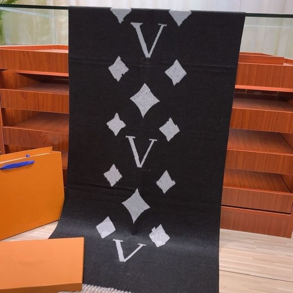 

luxury designer women's high-end rabbit cashmere scarf shawl with classic four leaf clover pattern for super comfort and warmth luxury, Blue;gray