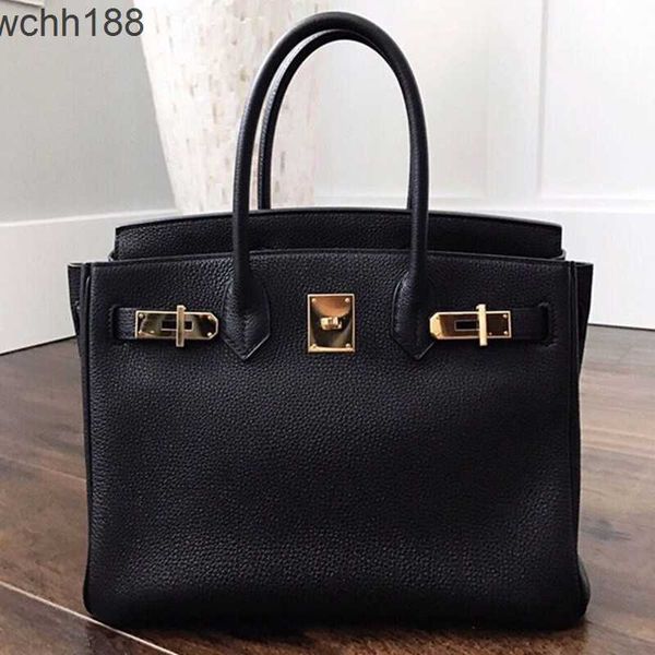 

grain litchi bag birkins 2023 designer head bags layer leather fashion women's single shoulder handbag s3sb