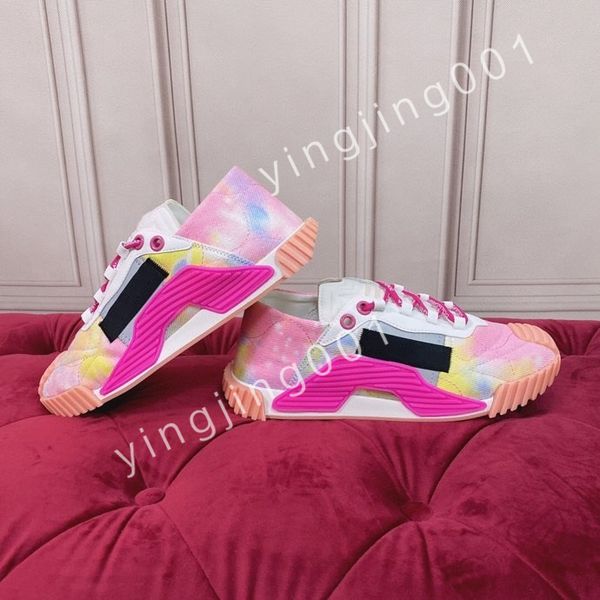 

2023 new luxurys fashion men shoe designer women leather lace up platform sneakers white black mens womens casual shoes