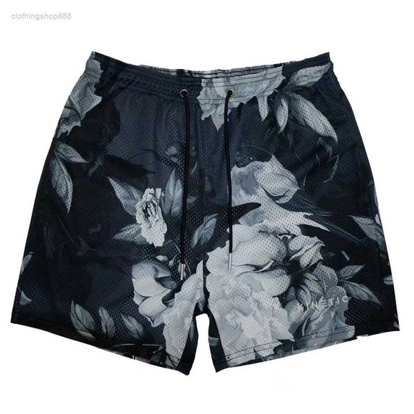 

men's shorts basketball pants fashion brand summer new sports fitness running quarter quick drying trend au7n, White;black