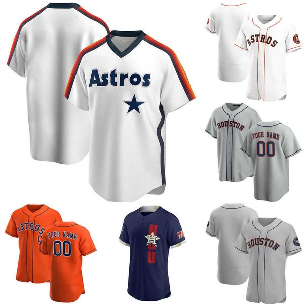 

baseball jerseys custom jersey mens women youth 4 george springer 64 brandon bielak 5 jeff bagwell 22 josh reddick baseball jerseys, Blue;black