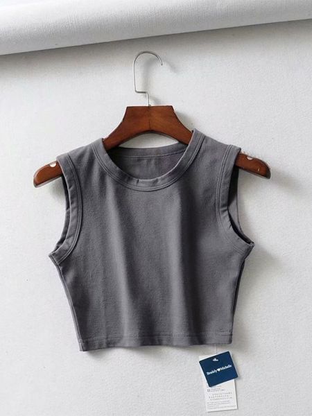 

women's tanks camis 2023 summer retro white crop female cyclist black punk tank korean street crop sleepless female