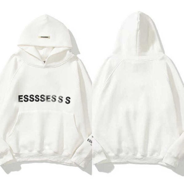 

classics men's luxury tracksuits essentials sweatshirts letter hoodies men women ess sportswear hooded pant coat sweater pullover coup, Gray