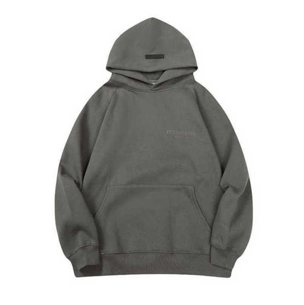 

classics men's luxury tracksuits essss entials sweatshirts letter hoodies men women sportswear hooded pant coat sweater pullover coupl, Gray