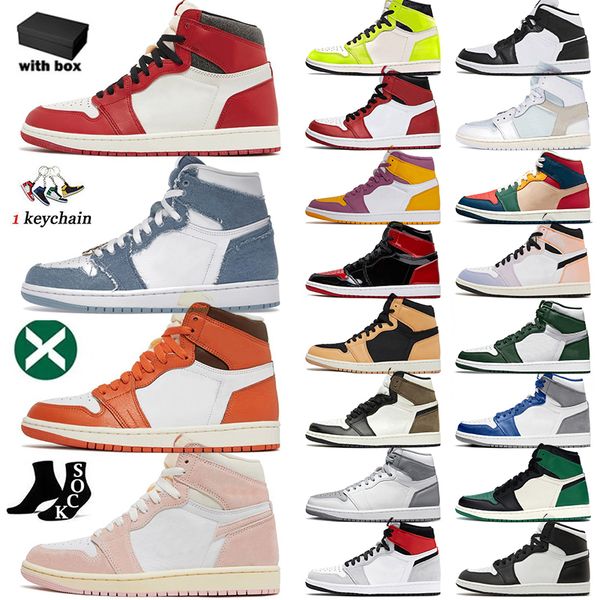 

jumpman 1 1s high mens basketball shoes black white washed pink skyline mocha starfish a ma maniere true blue unc bred women og joeden1s spo
