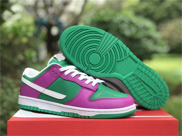 

running shoes dunks low stadium green white-fuchsia-white fd9924-311 men sports sneakers