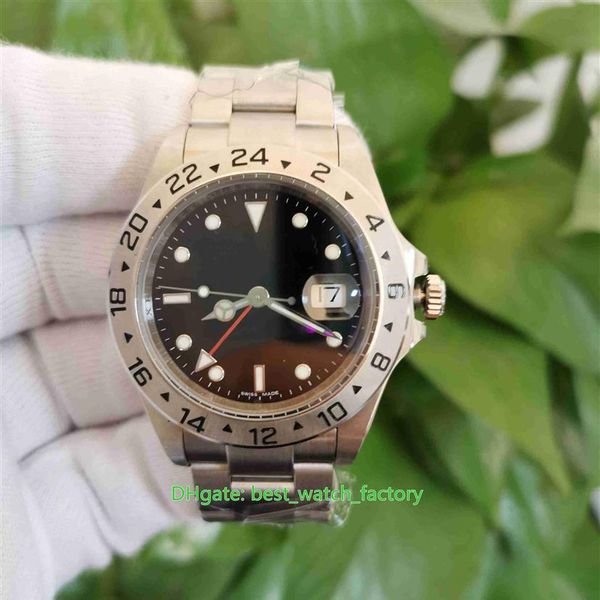 

2 color bp maker watches 40mm explorer vintage 16570 stainless steel asia 2813 movement mechanical automatic mens watc320r, Slivery;brown