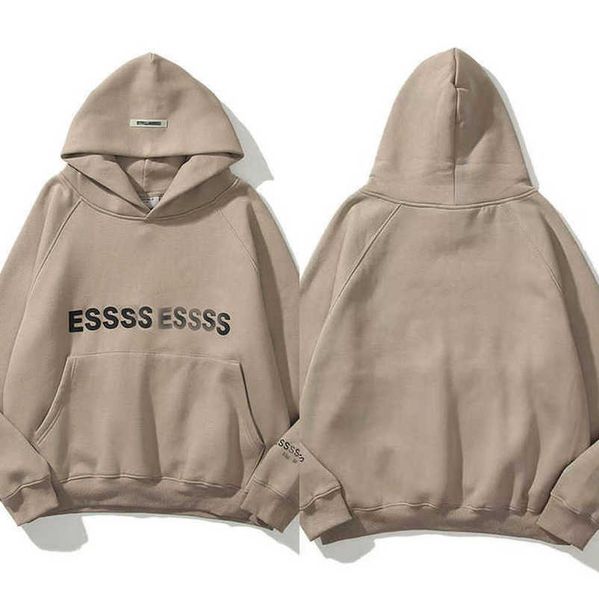 

luxury classics men's tracksuits essss ential sweatshirts letter hoodies men women sportswear hooded pant coat sweater pullover couple, Gray