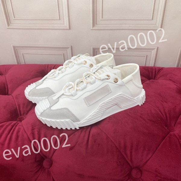 

2023 new casual shoes women designer travel leather lace-up sneaker fashion lady flat running trainers woman shoe men sneakers, Black