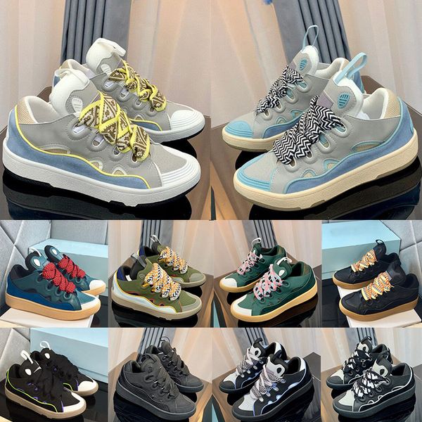 

designer mesh running shoes casual shoes style embossed leather sneakers mens womens shoe rubber platform sole trainers 35-45