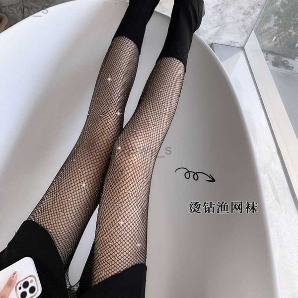 

hosiery socks & women stockings summer trendy lady socks hosiery high waist tights thigh pantyhose ins style fashion letter print underwearn, Black;white