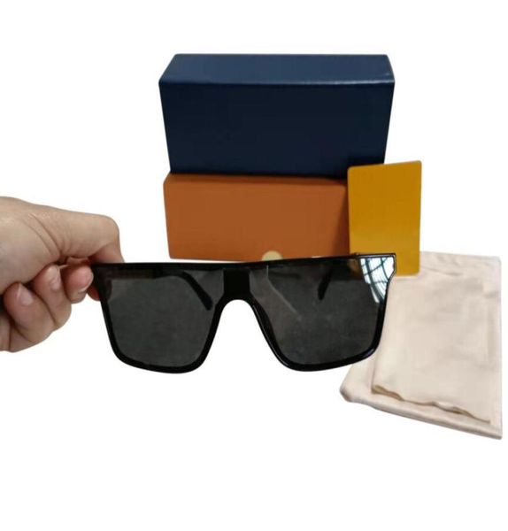 

fashion eyewear sunglasses sun glasses designer mens womens with blue cases black metal frame dark 50mm lenses4125221, White;black