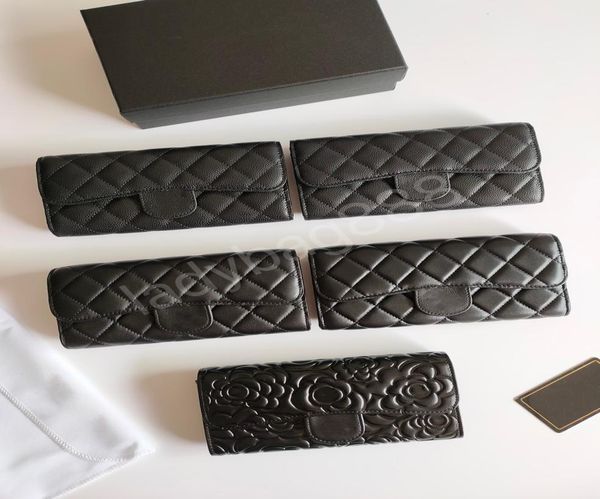 

r cc wallet card holder pattern caviar sheepskin wallet8805076, Brown;gray