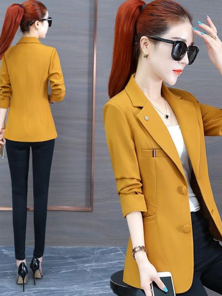 

pants blazer women's spring autumn temperament solid color korean style elegant fashion office work business blazer chic new 2022, White