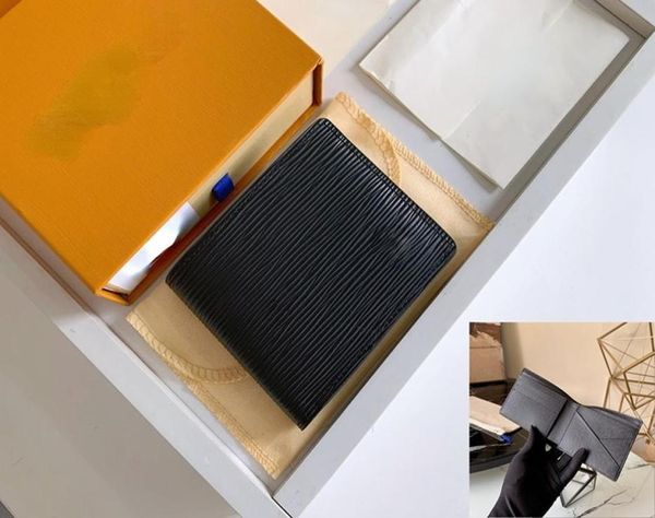 

gifts mens wallet black flower style designer short wallet with box for credit card holder and money collect1951030, Red;black