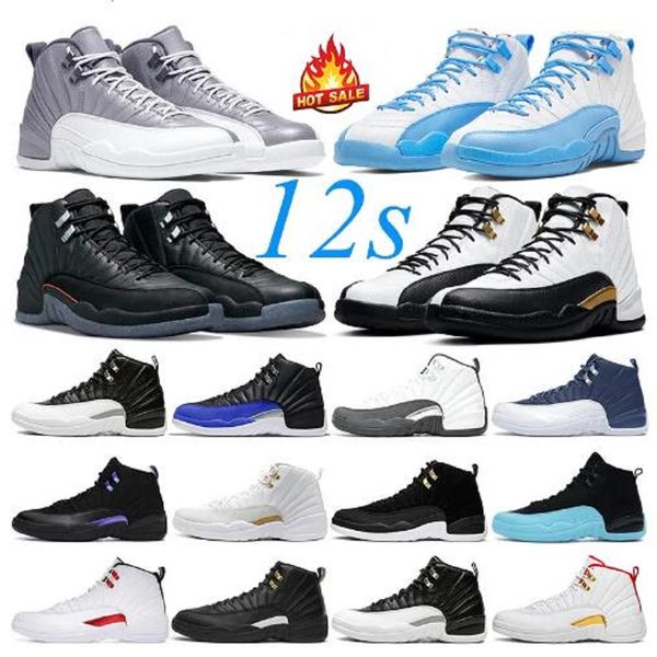 

jumpman 12s men basketball shoes indigo university blue cherry dark grey concord gym red twist mens outdoor sports trainers sneakers 40-47