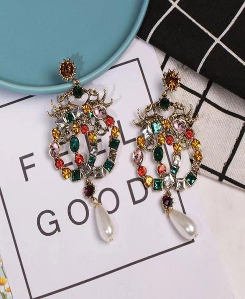 

dangle chandelier earrings hoop huggie charm designer man women earring two pieces jewelry buckle jewelry5334866, Silver