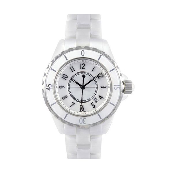 

h0968 ceramic watch fashion brand 33 38mm water resistant wristwatches luxury women's watch fashion gift brand luxury watch r303n, Slivery;brown
