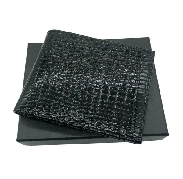 

business men fashion black luxury wallet credit cardholder card set 6 card slots wallets po dust bag premium gift box2754952, Red;black
