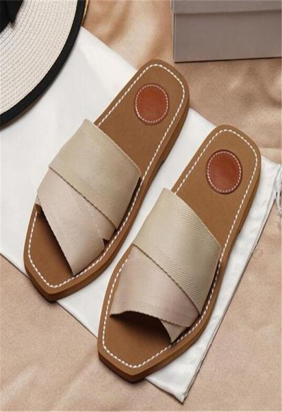 

women fashionalphabet band slippers female wear spring and summer net red casual slippers square flat sandals6802403, Black
