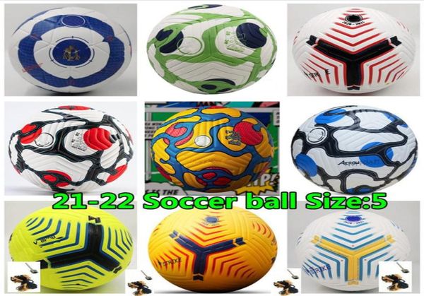 

premier 2021 2022 league ball club soccer size 5 match liga premer 20 21 pu high grade seamless paste skin football champions outd2305904