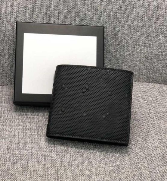 

men designers short wallet genuine leather black credit card holder women long style luxury purses simple zipper mone4399672, Red;black