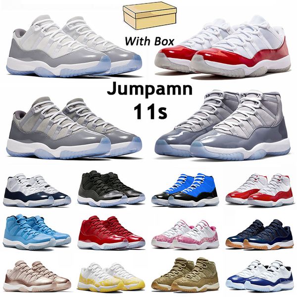 

2023 new jmpman 11 11s low mens womens basketball shoe cherry tour yellow snakeskin black blue cement grey pantone cool grey citrus trainers