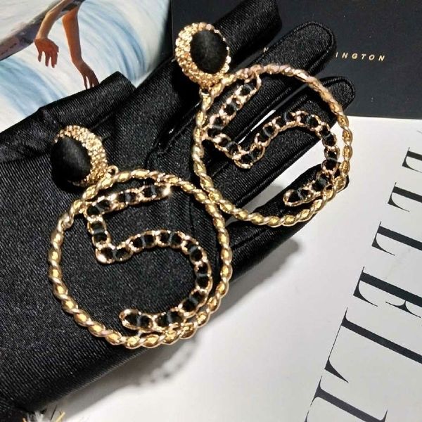 

fashion famous luxury designers simulated pearls long charm dangle earrings brincos for women, Golden;silver