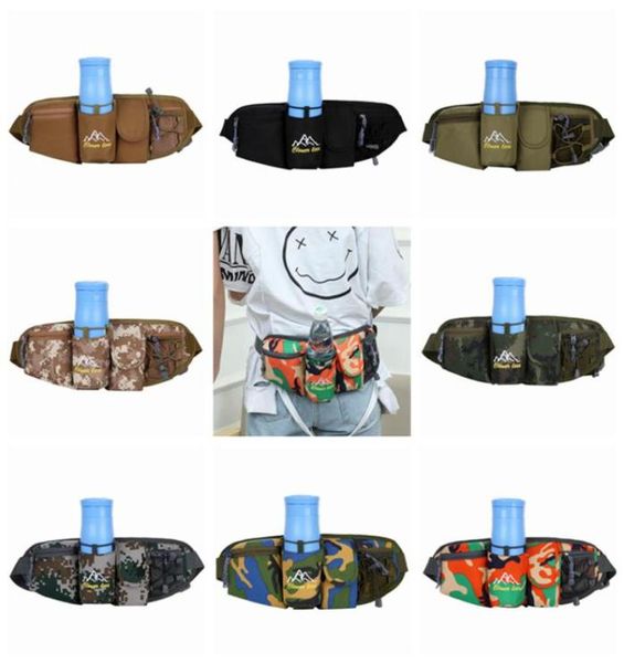 

fashion new multifunctional running waistband outdoor sports kettle waistband selling camouflage mobile phone waist bag zza931442068