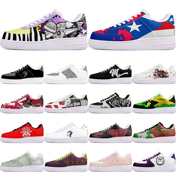 

DIY shoes winter comfortable autumn mens Leisure shoes one for men women platform lovely sneakers Classic cartoon graffiti trainers comfortable sports 4395