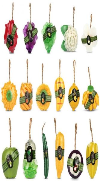 

cute handmade fruit soap skin care treatment natural skin whitening soap blackhead remover moisturizing2795893