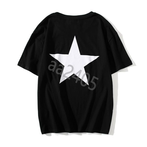 

summer mens t-shirts designers tees 100% cotton print t shirts fashion fears casual short sleeves tee comfortable breathable essentialss men, White;black