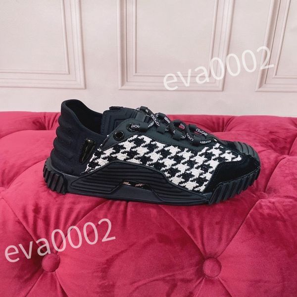 

quality designer sneakers calfskin casual shoes fashion reflective shoes men women sneaker vintage trainers increasing leather platform shoe, Black