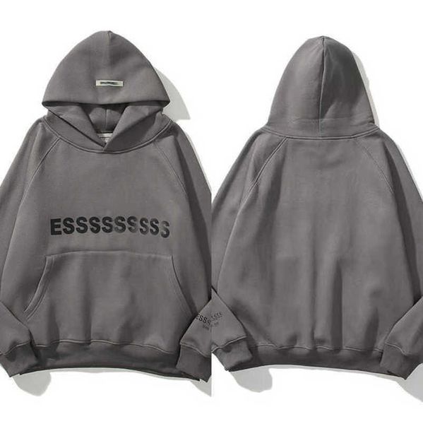 

men's luxury classics tracksuits esstionals sweatshirts letter hoodies men women sportswear hooded pant coat sweater pullover couple h, Gray