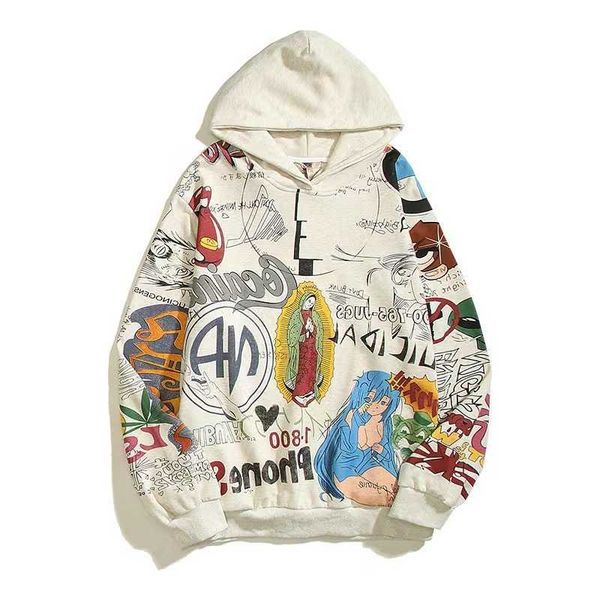 

Hip Hop Couples Sweatshirts Sweater ESS Hoodies Streetwear Skateboard Men's Hoodie Couple Top Pullovers Oversized, 32