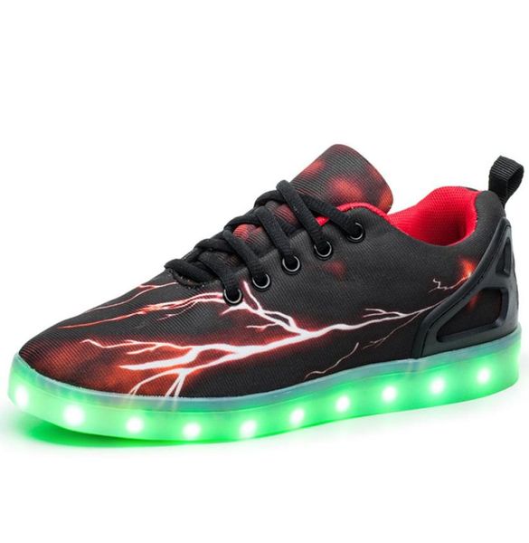 

casual dress shoes luminous shoes mens womens big size 3640 eur fashion breathable comfortable black white green red pink bule or6802689