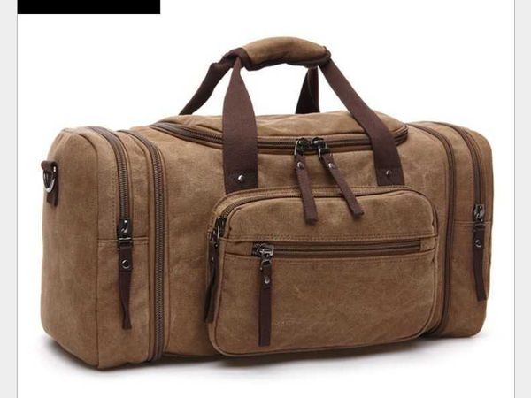 

bags2021 outdoor travel bag canvas backpack luggage shoulder 230420