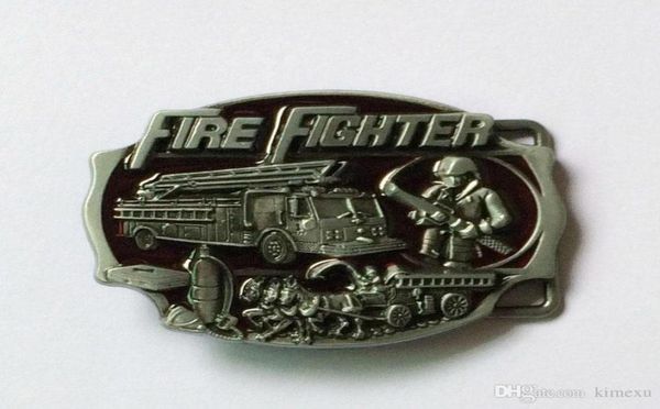 

the fire fighter belt buckle swby211 suitable for 4cm wideth belt with continous stock 3595134, Slivery;black
